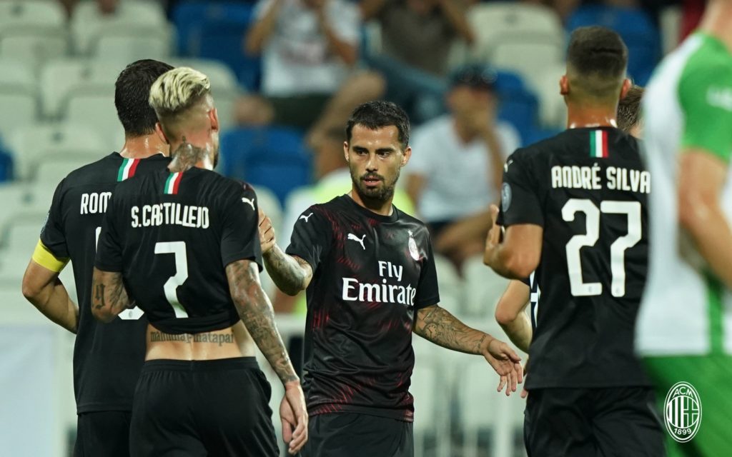 Suso. Fonte: acmilan.com