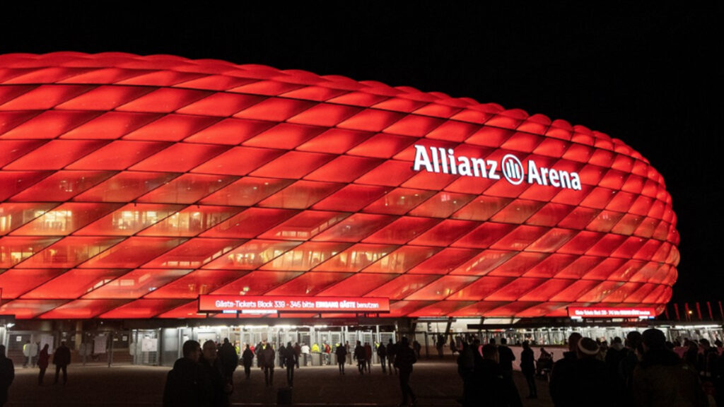 L'Allianz Arena di Monaco, la casa del Bayern. (Fonte: instagram.com/fcbayern)