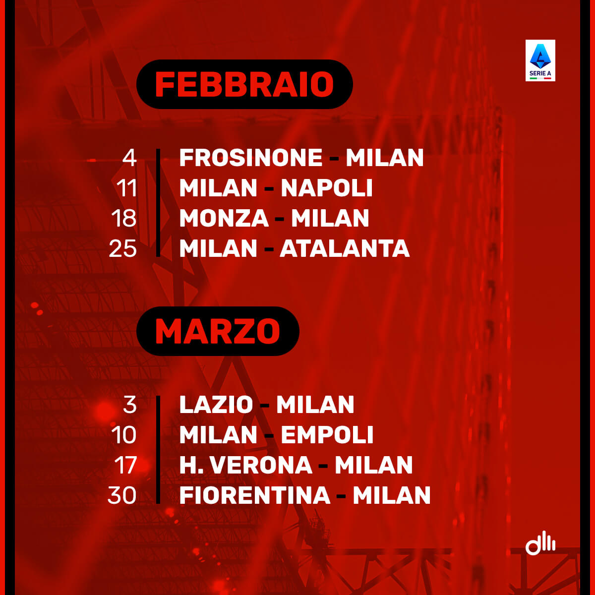 Milan, calendario Serie A debutto a Bologna, derby alla quarta