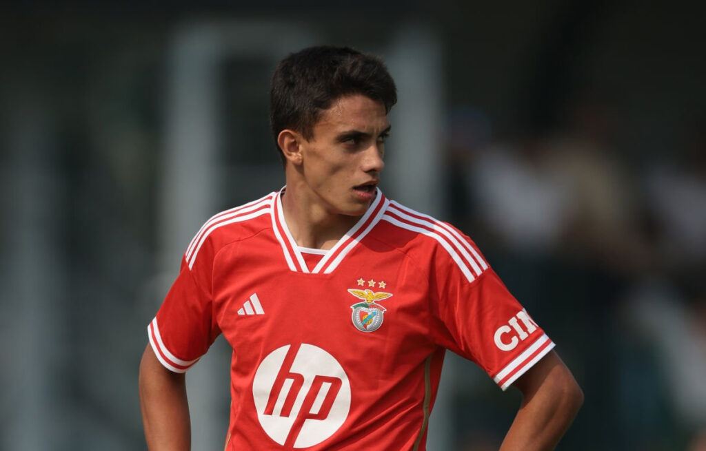 Joao Rego del Benfica Under 19
