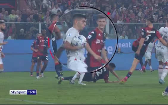 Gol Pulisic discusso in Genoa-Milan