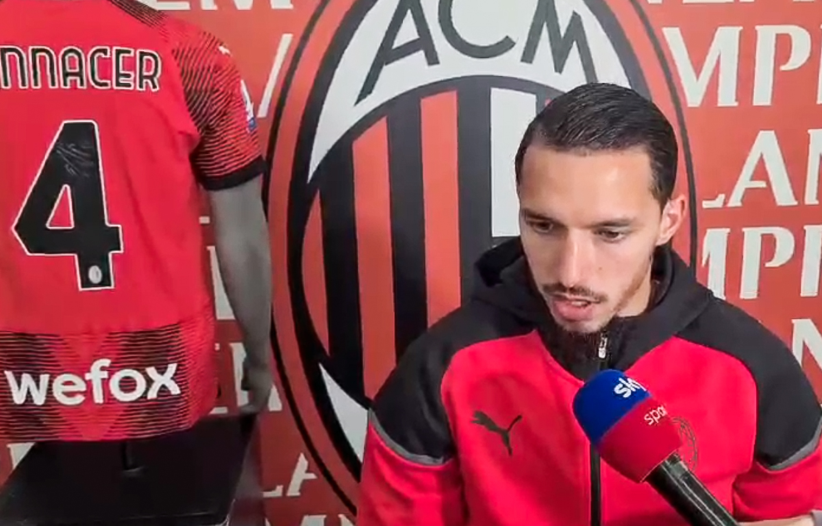 Ismael Bennacer intervista a Casa Milan a margine del Meet&Greet con i tifosi