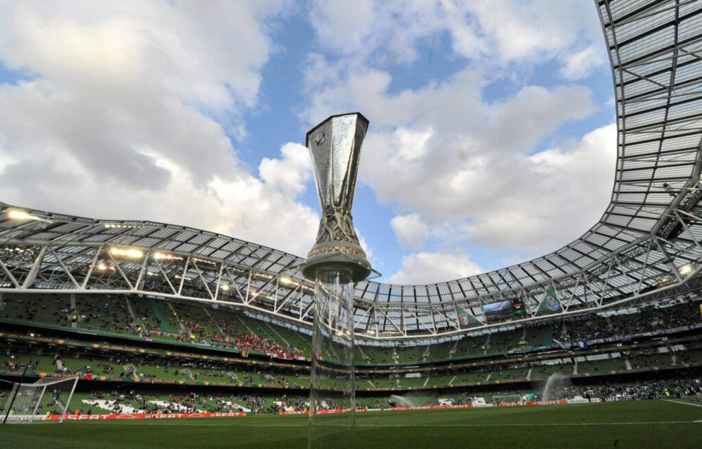 La finale di Europa League 2024 si giocherà a Dublino