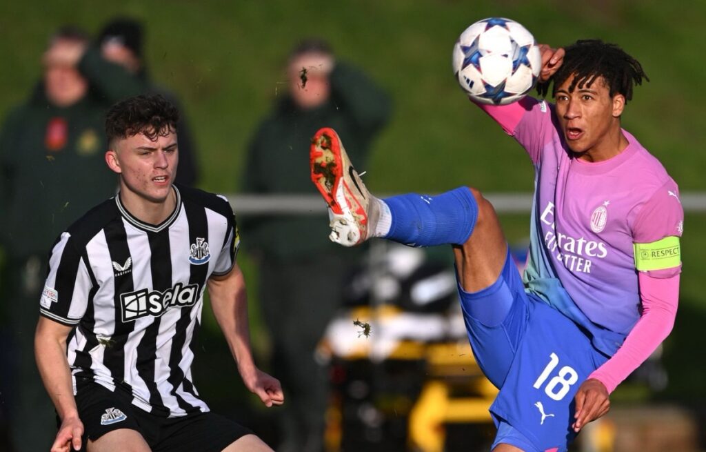 La sfida tra Newcastle e Milan in Youth League