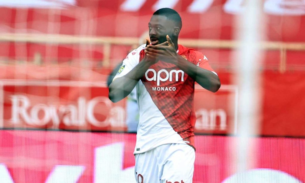 Youssouf Fofana esulta con la maglia del Monaco