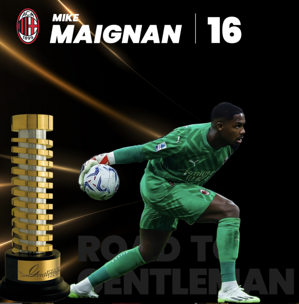 Premio Gentleman Serie A Maignan