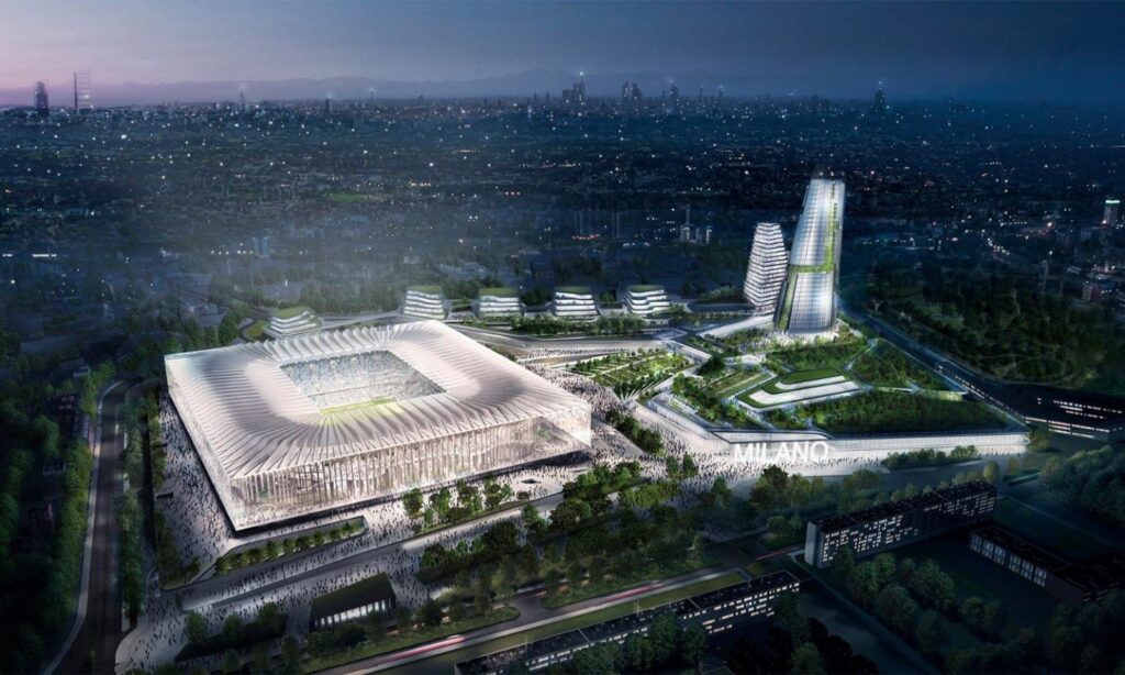 nuovo stadio del milan a san donato