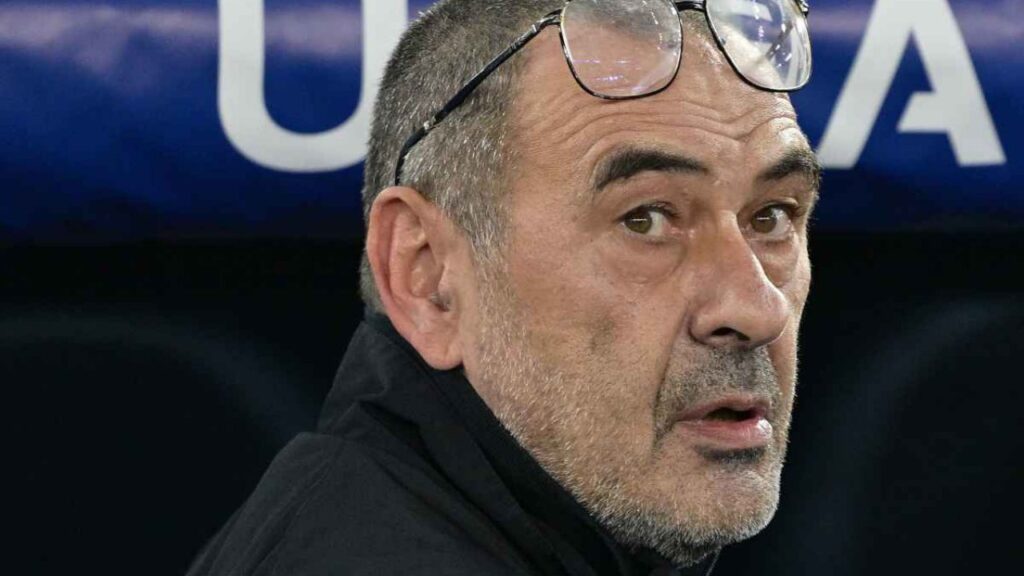 panchina milan, maurizio sarri