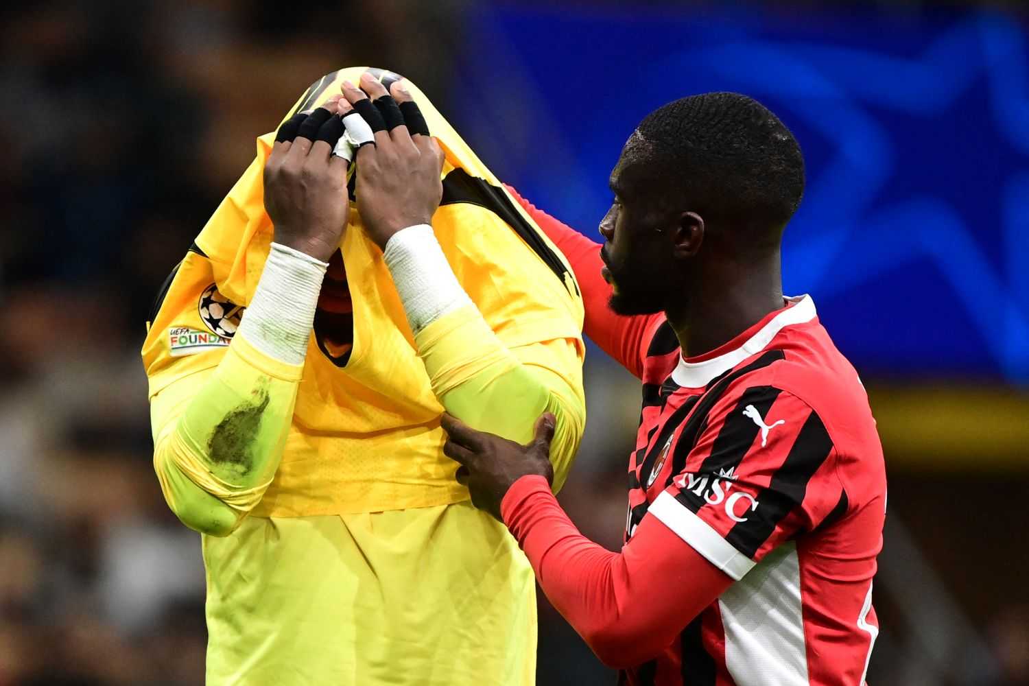 Milan, Mike Maignan irriconoscibile a San Siro con il Liverpool. Tutti i voti