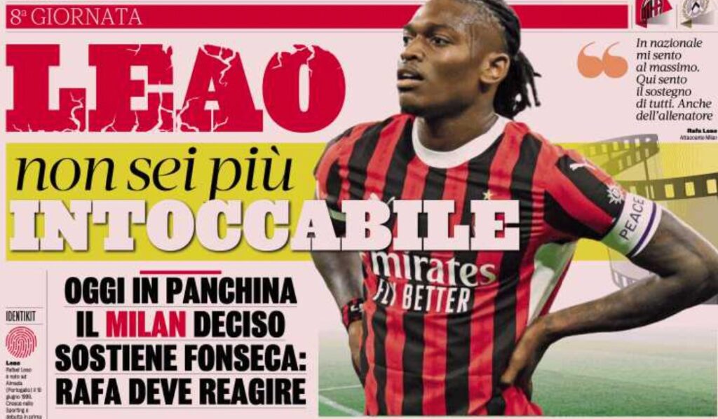 milan leao non è intoccabile