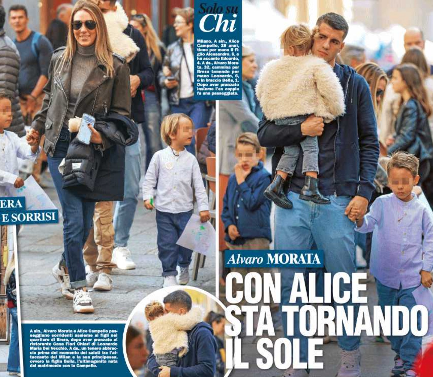 FOTO – Alvaro Morata e Alice Campello di nuovo insieme!