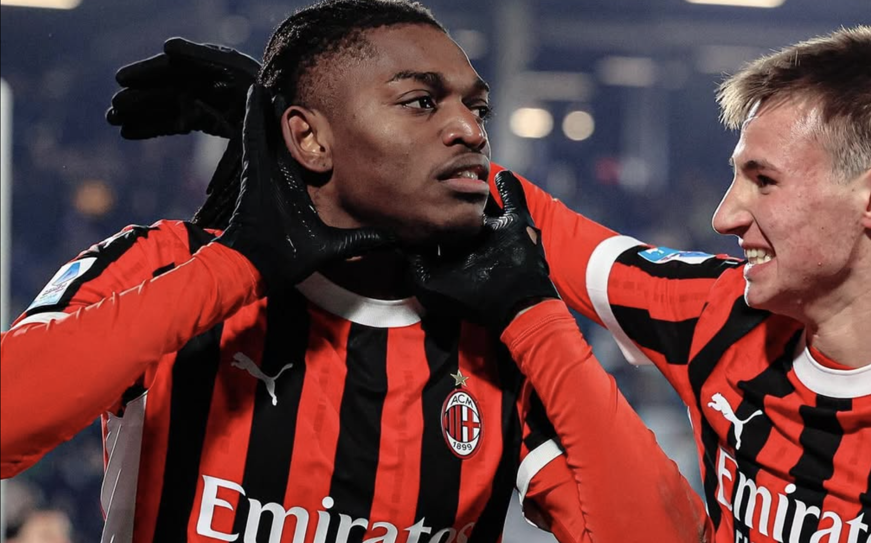 pagelle como milan rafael leao