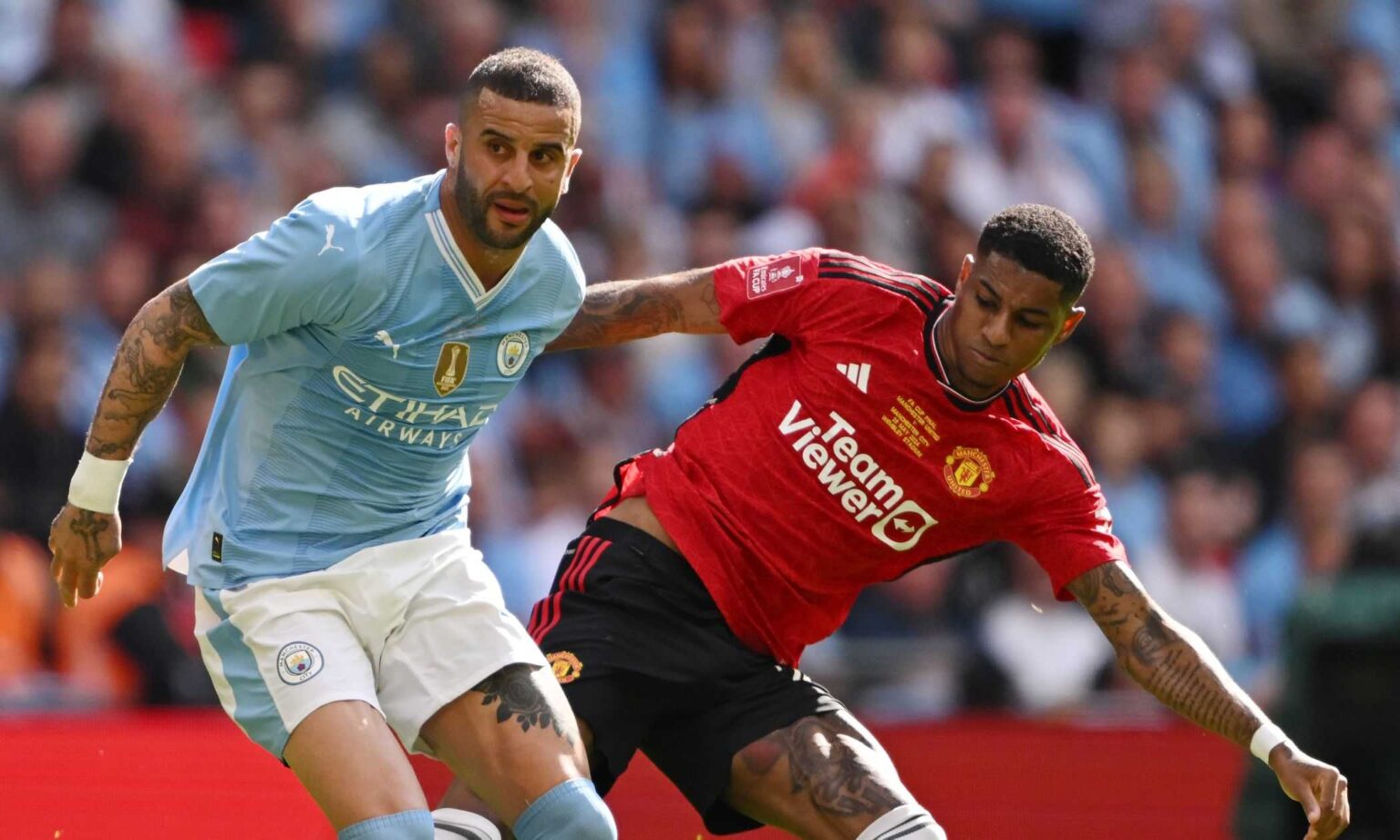 calciomercato milan guardiola walker rashford