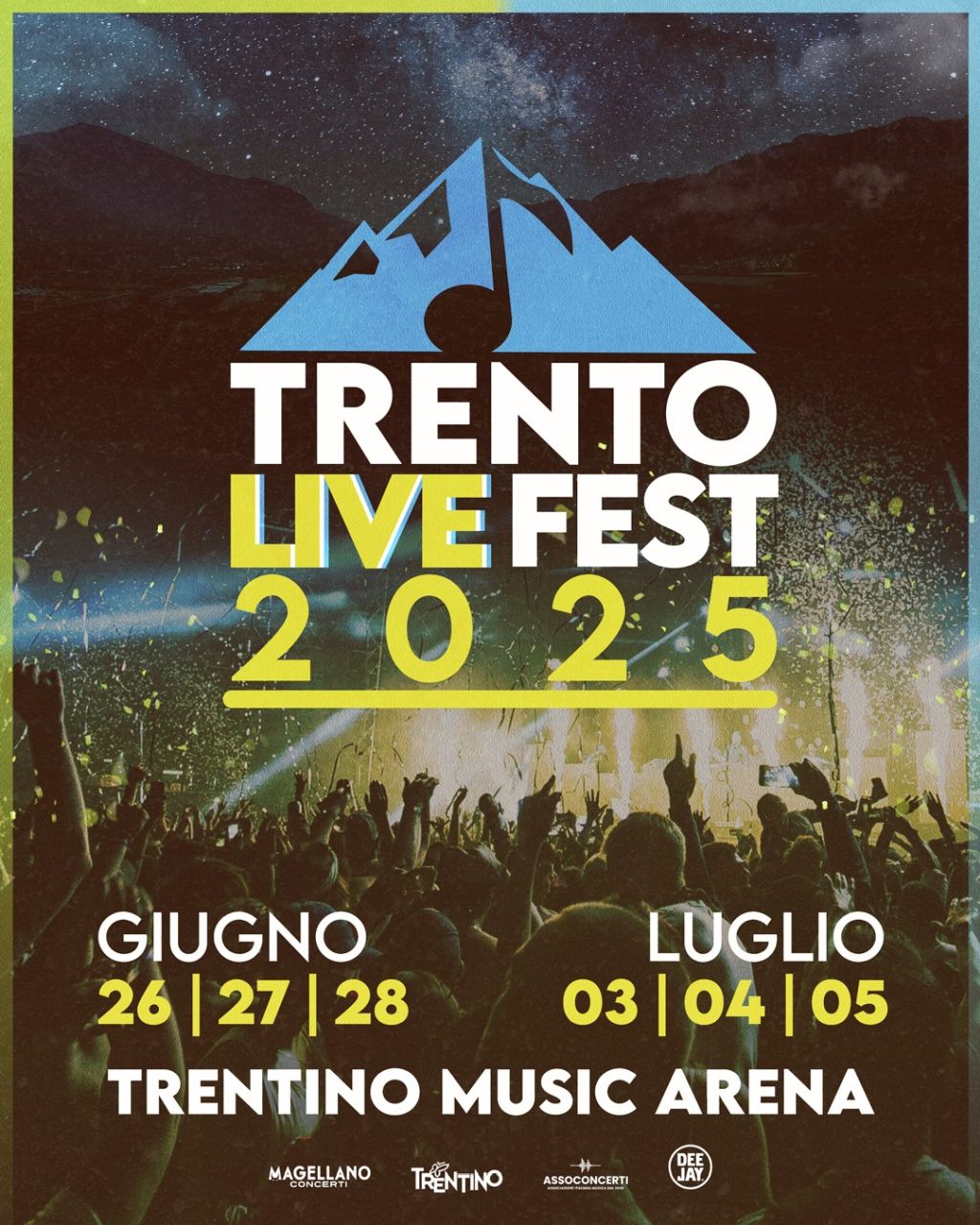 Trento Live Fest 2025: da Lucio Corsi a Geolier fino a Rose Villain e Tananai